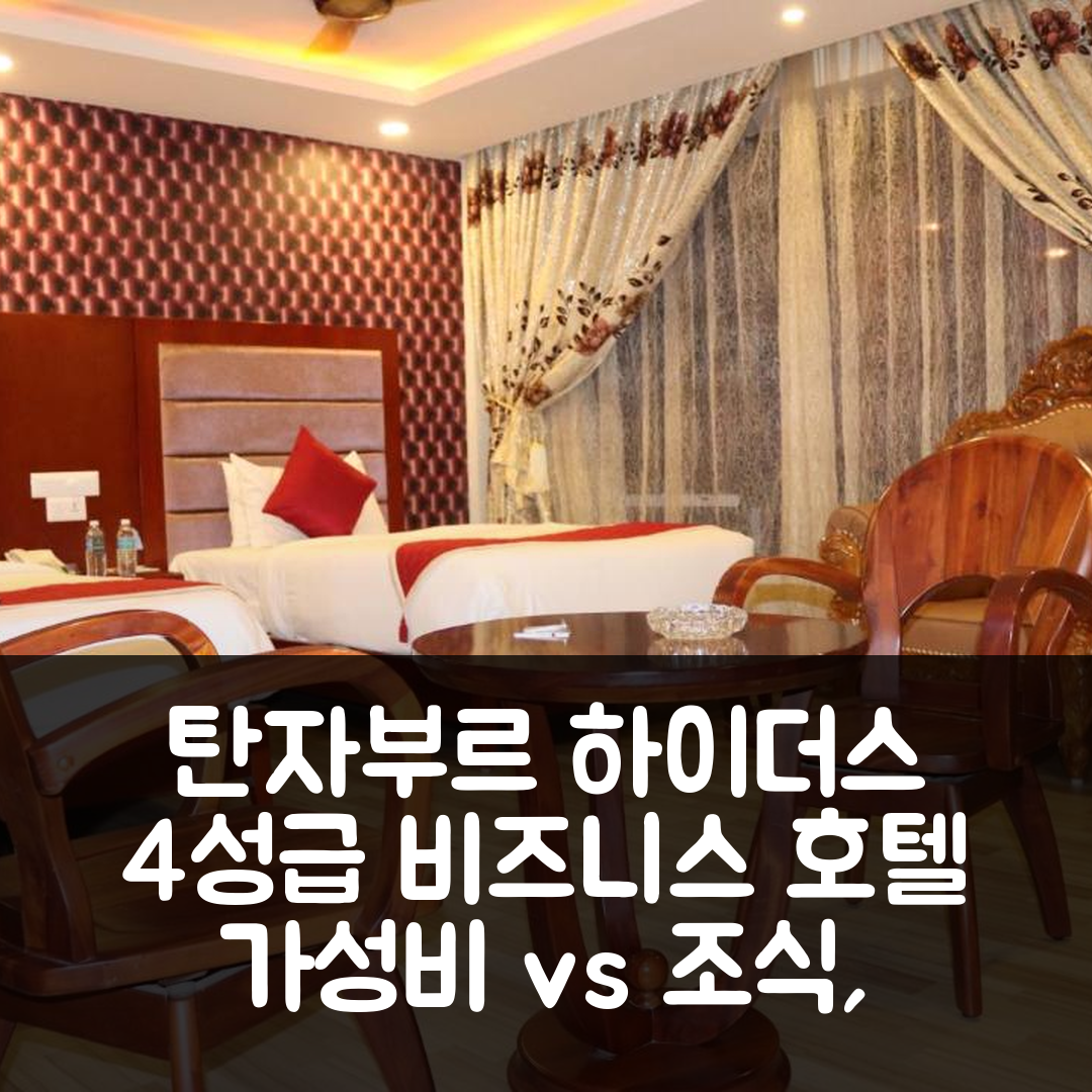 탄자부르 숙소 여행 호텔 추천 하이더스 파크 비즈니스 호텔 | 4성급 가성비와 조식, 수영장 정보 7가지