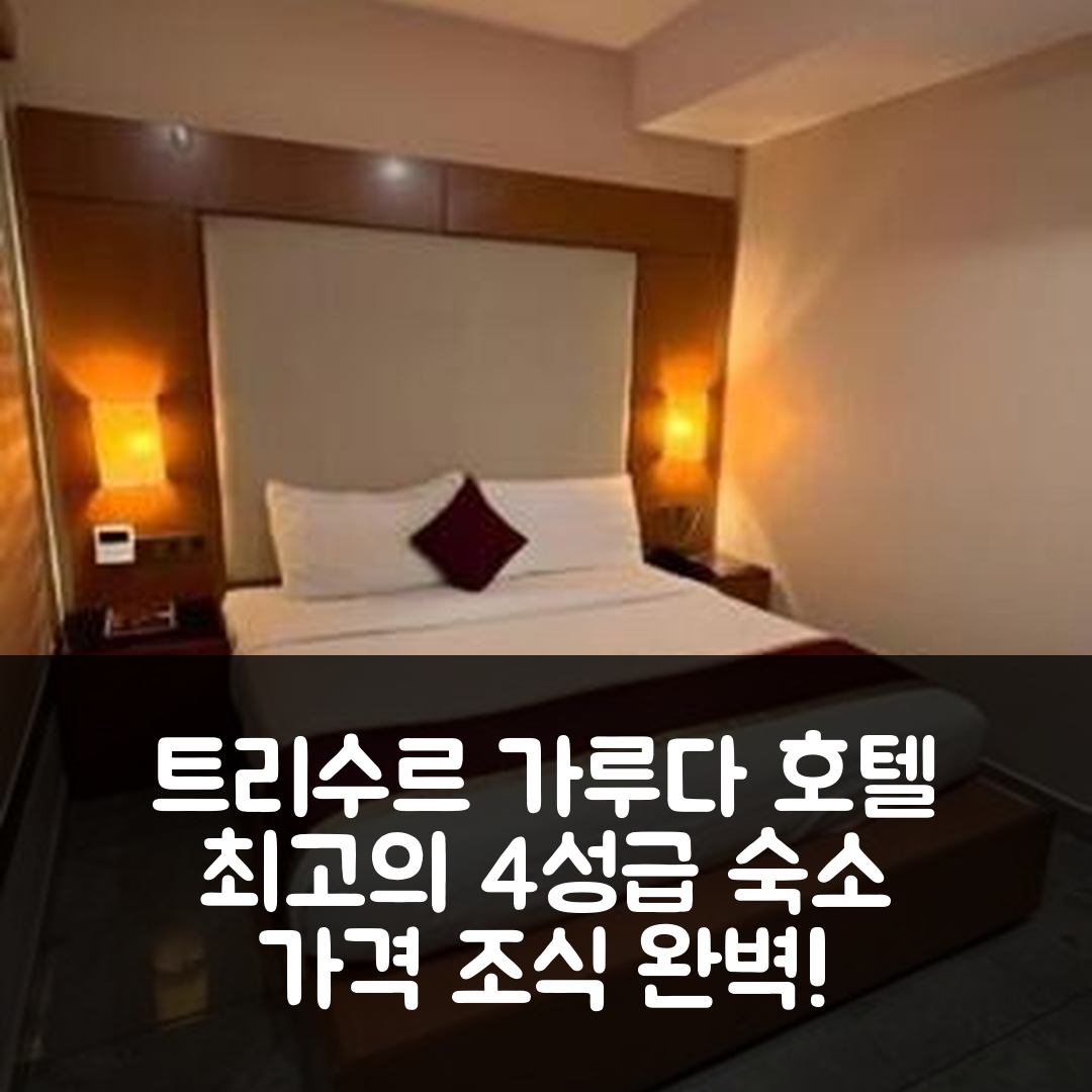 트리수르 숙소 여행 호텔 추천 가루다 호텔 | 가격과 조식이 뛰어난 4성급 수영장 정보 7가지