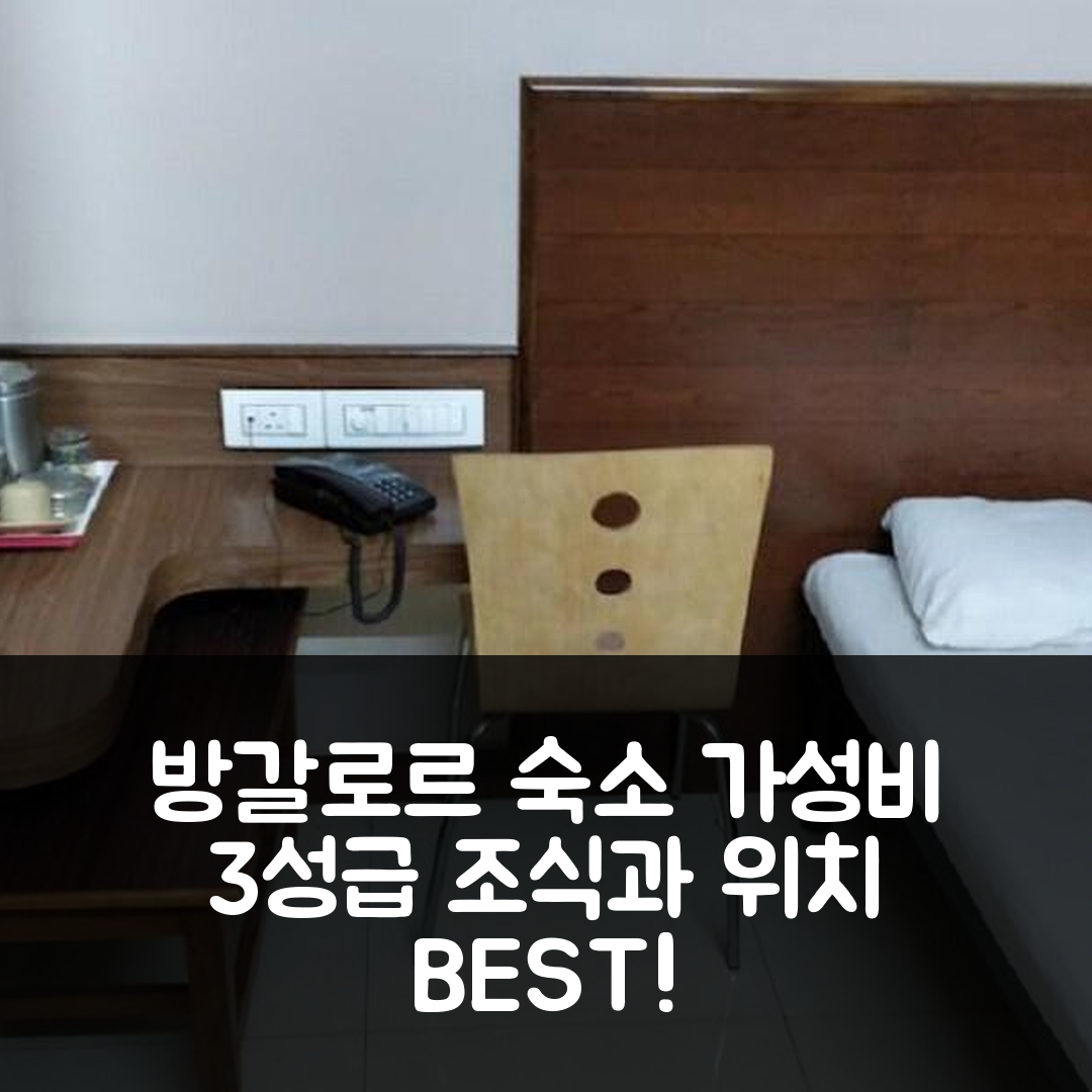 방갈로르 숙소 여행 호텔 추천 사티얌 로지 | 가성비 뛰어난 3성급 조식과 위치 정보 5가지