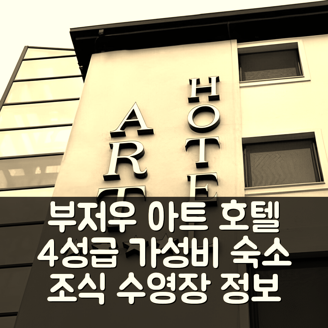 부저우 숙소 여행 호텔 추천 아트 호텔 | 가성비 뛰어난 4성급 조식과 수영장 정보 5가지
