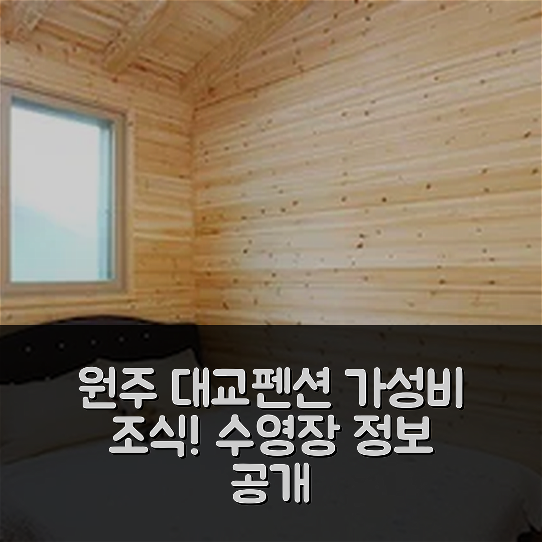 원주 숙소 여행 호텔 추천 원주 대교펜션 | 가성비 뛰어난 조식과 수영장 정보 7가지