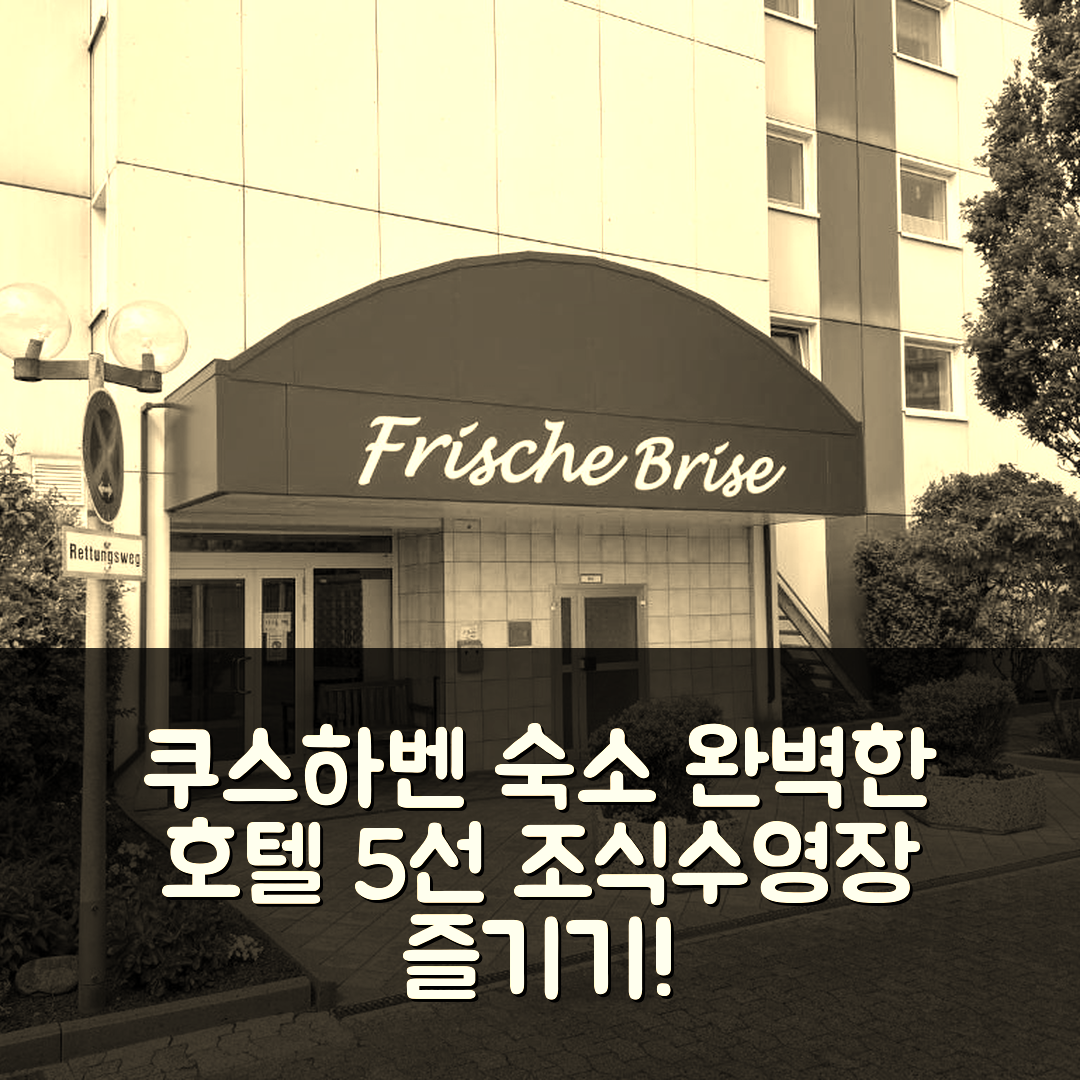 쿠스하벤 숙소 여행 호텔 추천 울라우브 미트 스펙탁울라러 아우스칙트 | 조식과 수영장으로 즐기는 완벽한 5가지 방법